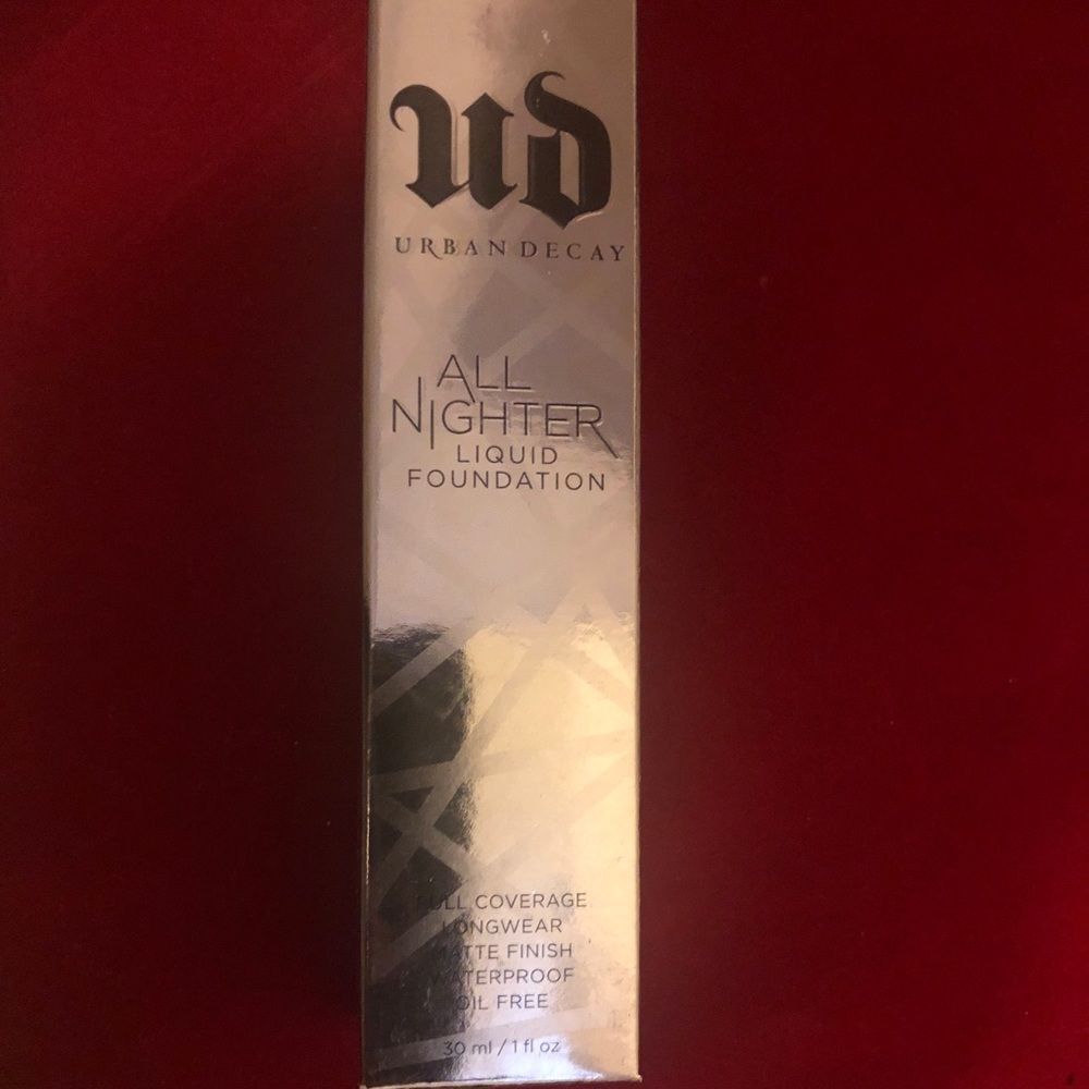 Urban Decay All Nighter Liquid Foundation NEW $49 - Picture 2 of 4
